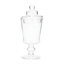 Mini frasco de boticario de vidrio transparente 1: Escala 2.28 x 0.98 x 0.98 pulgadas