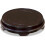 Suporte de madeira chinês redondo marrom escuro de 20 cm (8 polegadas) 1