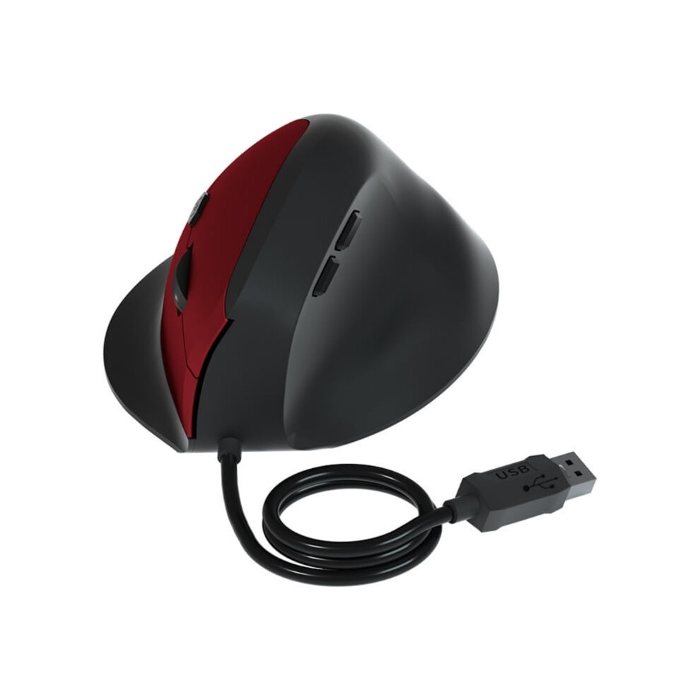 Wired Right Hand Vertical Mouse Ergonomic Gaming Mouse 1600Dpi Adjust Usb Optical Wrist Healthy Mouse For Pc Computer 9448990643042