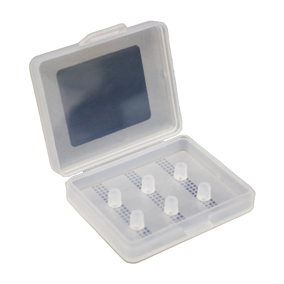Portable Earbud Case, Clear And Resilient Eartips Storage Box, Essential Accessory For Music Lovers On Travel 9448990643547