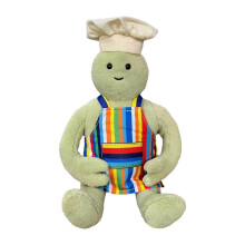 Figuras de peluche de Tiny Chef Show, muñecos de anime de algodón rellenos