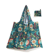 Extra große, faltbare und wiederverwendbare Einkaufstaschen (50 lbs) aus waschbarem Polyester, wiederverwendbare Küchen- und Lebensmitteltaschen