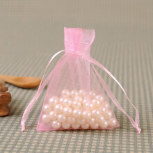 30 sachets cadeaux en organza 3,5 x 4,72 pouces avec cordon de serrage – Mini pochettes pour bijoux, cadeaux de mariage et Saint-Valentin