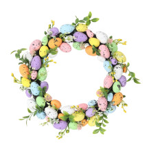 2026 New Clearance Decor Easter Egg Wreath Wreath Home Front Window Festive Atmosphere Decorative Wreath.