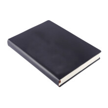 A6-fickanteckningsbok, blank, 660 sidor, mjukt omslag