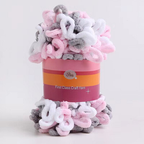 Νήμα Chenille Loop – Φουσκωτό, Χοντρό, Μαλακό & Ελαφρύ για DIY Χειροποίητο Πλέξιμο &