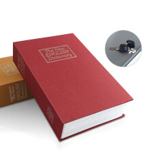 Diversion Book Safe Box – Hidden Security Storage with Key & Password Protection, Compatible with Home/Office Use