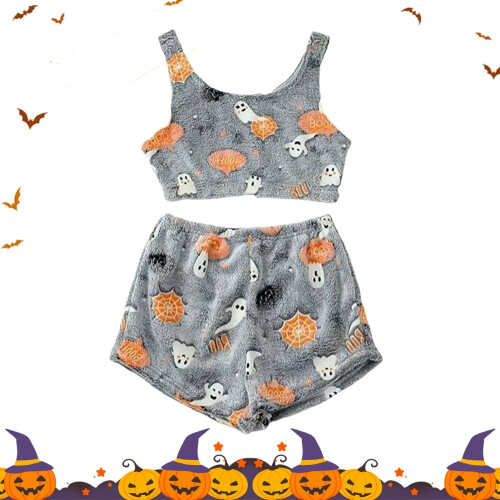 Γυναικείες πιτζάμες για το Halloween που φωσφορίζουν στο σκοτάδι – Τρομακτικές