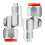 Multi-angle Rotation Joint Adapter for Airless Paint Guns Multi-angle Alloy Joint 1