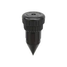 Scatola portaoggetti nascosta a forma di irrigatore da esterno in plastica nera, contenitore segreto per chiavi e contanti, scatola decorativa per