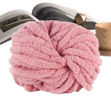 Chunky Velvet Yarn for Knitting and Crocheting 88.5 Feet