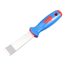 Wheel Balancing Tool with Tire Weights and Scraper