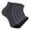 Men's Basketball Socks Solid Color Short Socks 5 Pairs 1