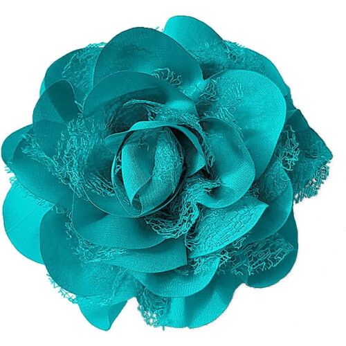 Broche de camelia de tela de 110 mm para mujer