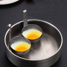 Clearance! Stainless Steel 3-in-1 Egg Cooker & Poacher Pan with Removable Cups – Compatible with all stovetops