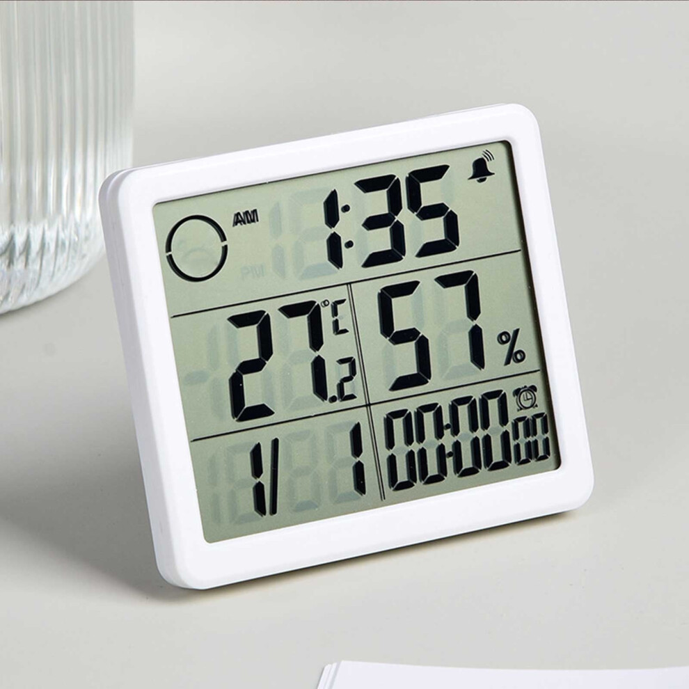 Digital Indoor Thermometer Hygrometer with Humidity Gauge, High Accuracy Room Temperature Monitor for Home, Office, or Greenhouse