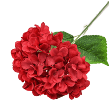 Artificial Flowers 13 inch Fake Flowers Faux Hydrangea Flowers for Home Decor Party Floral Arrangements Wedding (Blue)