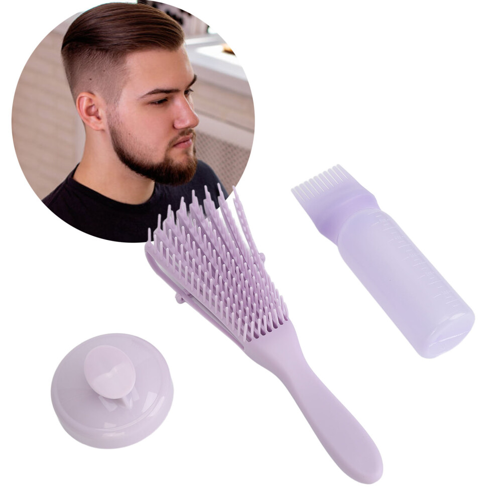 Unisex Root Comb Applicator: Scalp Massager Paddle Brush