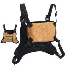 Men's Waterproof Chest Bag Lightweight Oxford Vest Pouch