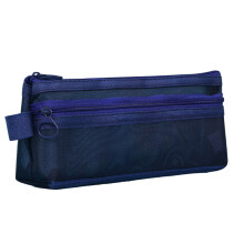 Transparente Federtasche mit hohem Fassungsvermögen (1 Stück)