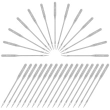 Denim Sewing Machine Needles Silver 90/14 Regular Point 50