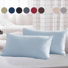 Cooling Pillow Cases King Size Set of 2 Sky Blue 20x35