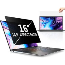 16" & 16.1" Laptop Privacy Screen Compatible with Lenovo, HP, Dell, Acer, ASUS, ThinkPad, Envy, XPS — 16:9, Anti-Glare, Blue Light Filter