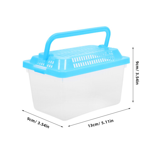 Plastic Handheld Aquarium Reptiel Voederbox En Duurzaam 1