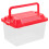 Plastic Handheld Aquarium Reptiel Voederbox En Duurzaam 6