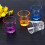 4Stk Acryl Transparente Achteckbecher Bruchsicher Getränkebecher 7
