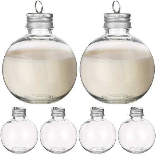 10St 150Ml Weihnachtsbaum-Befüllbare Ornamente In Wasserflaschenform 2
