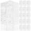 50 Pcs Transparent Clothes Cover Garment For Easy Use 2