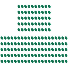 150Stk Grüne Craft Studs Für DIY-Projekte, Beine, Robust
