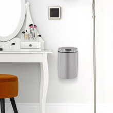 Cestino da bagno a parete, 3L, coperchio con chiusura automatica