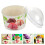 100Sets Bunte Papier Dessertbecher Mit Deckel Für Eis Und Pudding 6