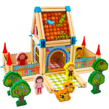 Building Blocks House Set, 268 Pieces, Ages 3+