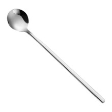Langstielige Löffel für Kaffee, Desserts und Getränke – robust, glatte Kanten, ideal für Küche und Haushalt – C – 17 cm