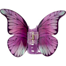 Pinza para el cabello con forma de mariposa, pinza francesa antideslizante para el cabello, ideal para niñas y mujeres, tanto para cabello liso como