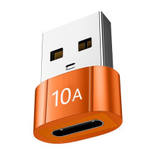 Malé nabíjacie adaptéry USB A na USB C, adaptér USB na USB C, jednoduché pripojenie pre fotoaparáty a slúchadlá, príslušenstvo