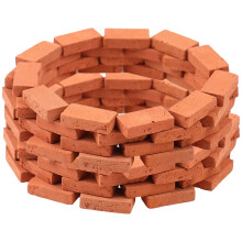 150 stuks miniatuur simulatiebakstenen, kleine neppe muurstenen voor creatieve bouwprojecten