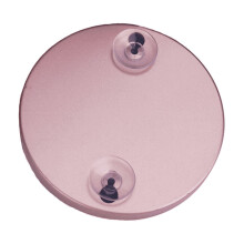 Magnifying Mirror,Professional Magnification Function Magnifying Mirror Suction Cup,Powerful Suction Cup Design Small Mirror,Rose Red