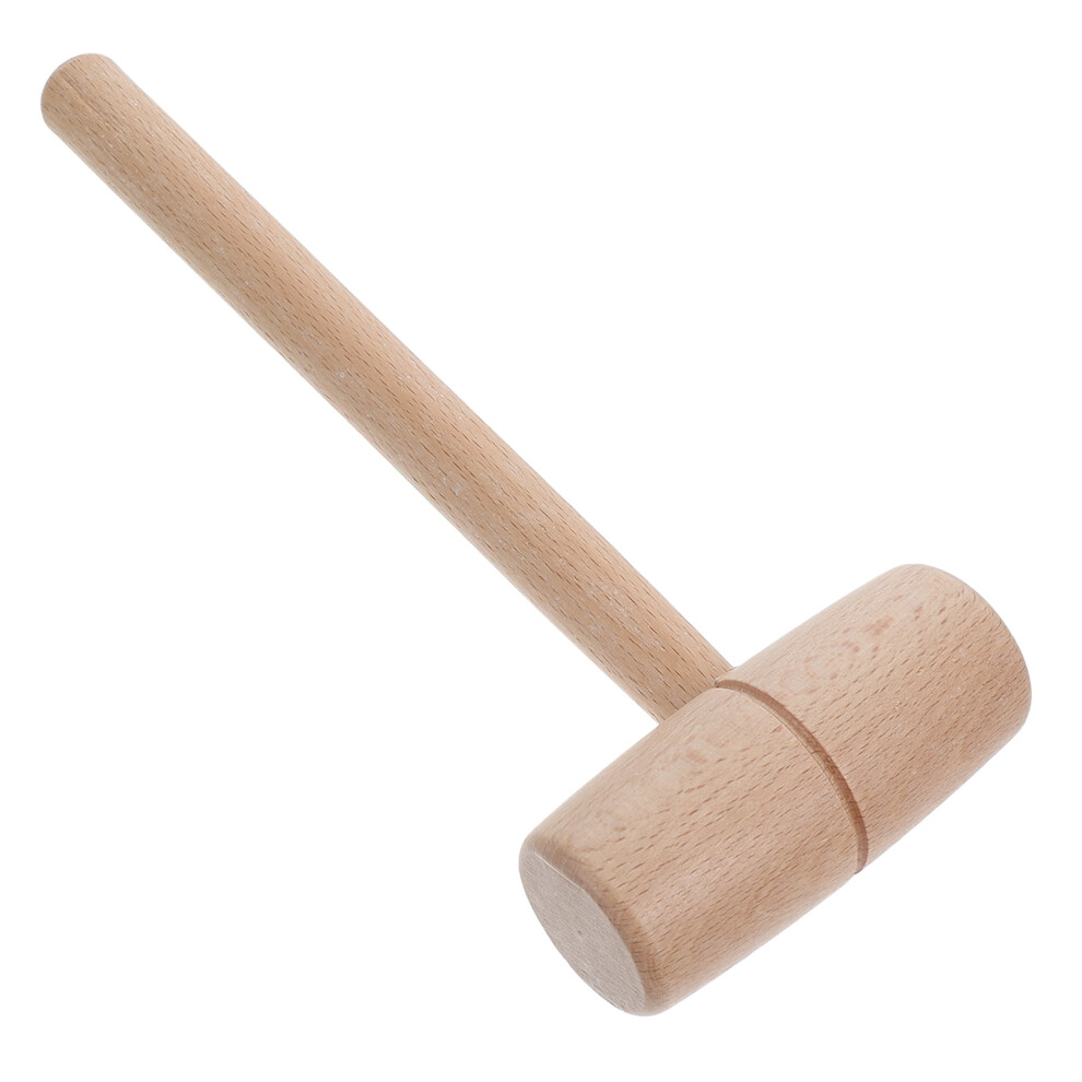 Woodworking Mallet Hammer Beechwood With Rounded Head 1Pack For Craftsmen And Diy Enthusiasts 9551475146928
