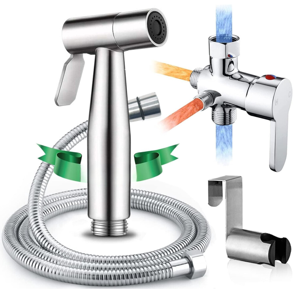Handheld Bidet Sprayer With T-Valve Kit For Toilet 913211443101