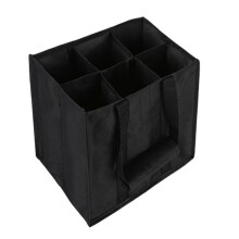 Bolsa multiusos para transportar vino, 6 compartimentos, construcción resistente. Bolsa para transportar bebidas para el hogar, la cocina y el