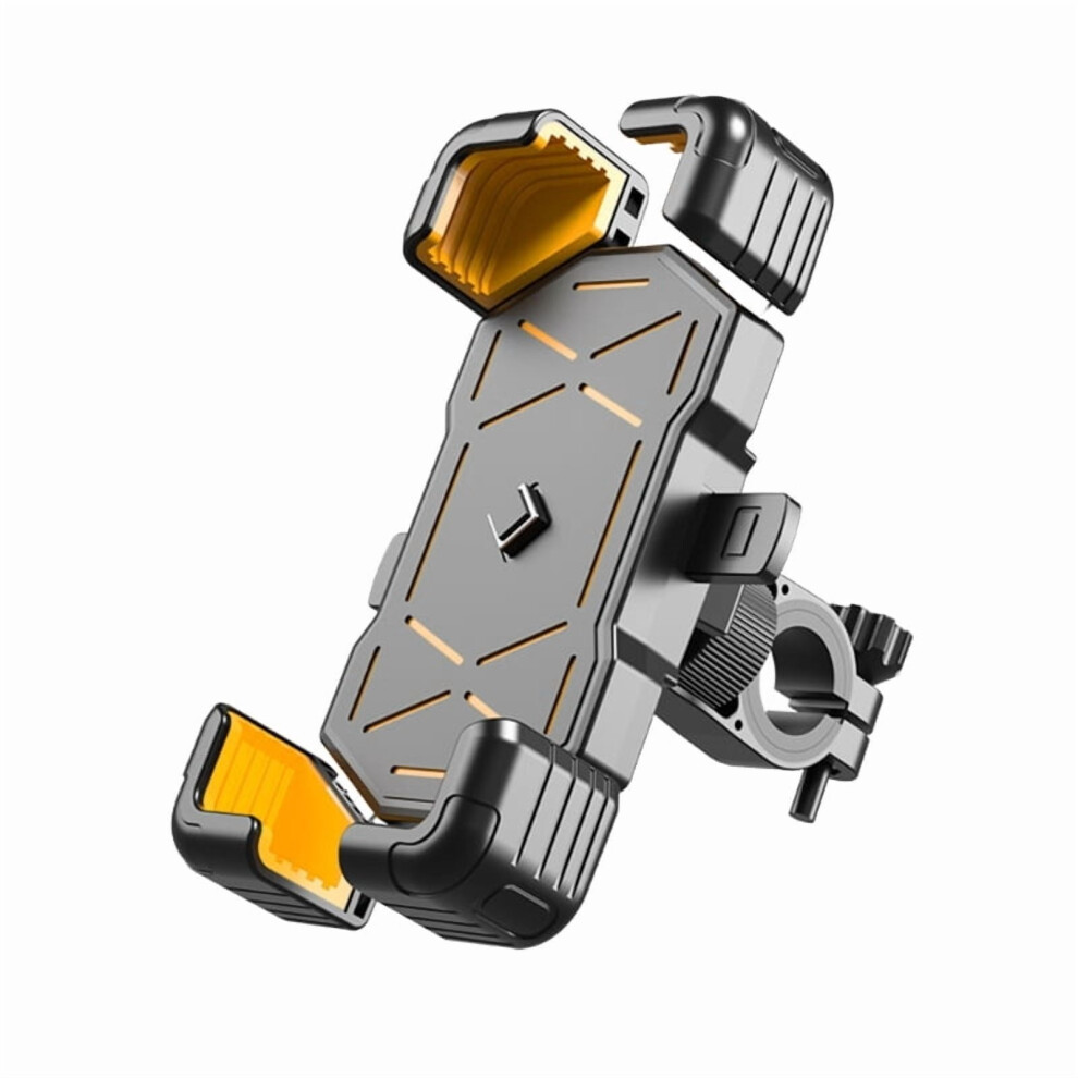 360Rotation Bike Phone Holder Motorcycles Handlebar Phone Mount Clip For Electric, Mountain, Scooter, Dirt Bikes 9193271062585