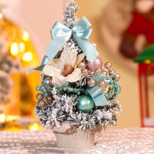 Mini-Tischweihnachtsbaum-Dekoration – Weihnachts-Mittelstück für Festtage und als Dekoration für Zuhause