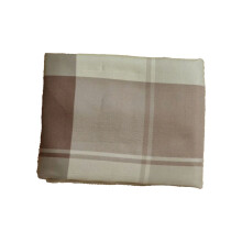 Nappe ronde à carreaux Buffalo automnaux, 178 cm, en polyester à carreaux orange – Nappe rustique pour la cuisine, la salle à manger et la