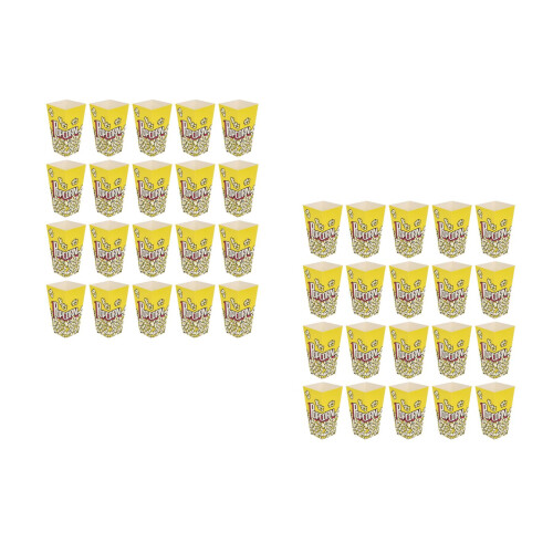 200Pièces Seaux Popcorn Papier Cadeaux Popcorn