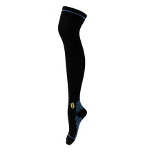 Colorful Over-the-Knee Compression Socks for Women, Stackable & Thick Bubble Design, Winter Must-Have for Wide Calf & Maternity – Compatible with
