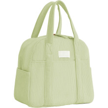 Sac à lunch isotherme pour femmes – Maintien du froid pendant 6 heures, capacité de 15 canettes, doublure étanche en velours côtelé et